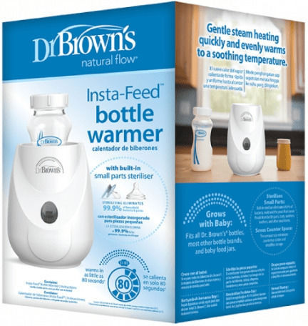 Dr. Brown's Încălzitor Digital Pentru Biberoane Cu Funcție De Dezinfectare
