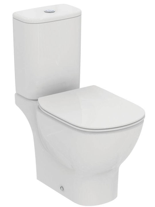 Ideal Standard Floor-Standing Toilet Without Cover White