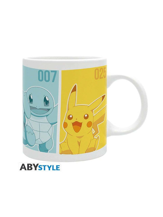 GB eye Pokemon - Kanto Starters Ceramic Cup Multicolour 300ml