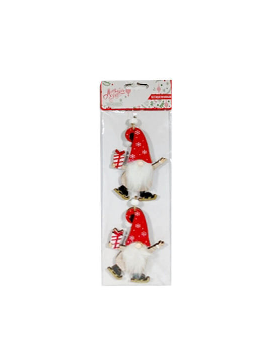 Hängendes Ornament Goblin Hölzern Set 2Stück