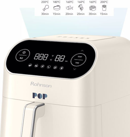 Rohnson Air Fryer 7lt Λευκό R-2859C