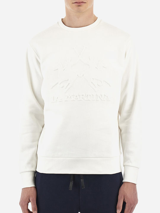 La Martina Men's Sweatshirt offwhite