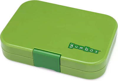 Yumbox Plastic Kids' Food Container Disney Cars Insulated Green