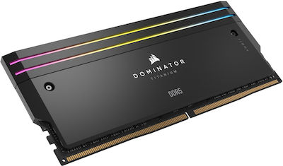 Corsair Dominator Titanium 96GB DDR5 RAM cu Viteză 6600 pentru Desktop