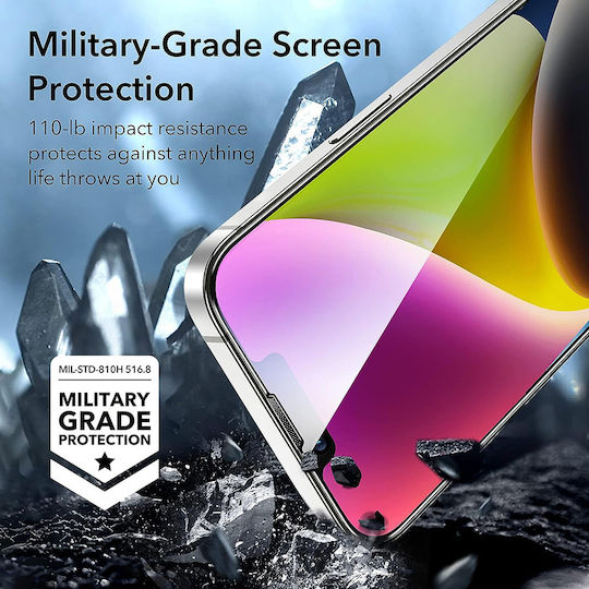 ESR Armorite Tempered Glass Μαύρο (iPhone 13 Pro Max)