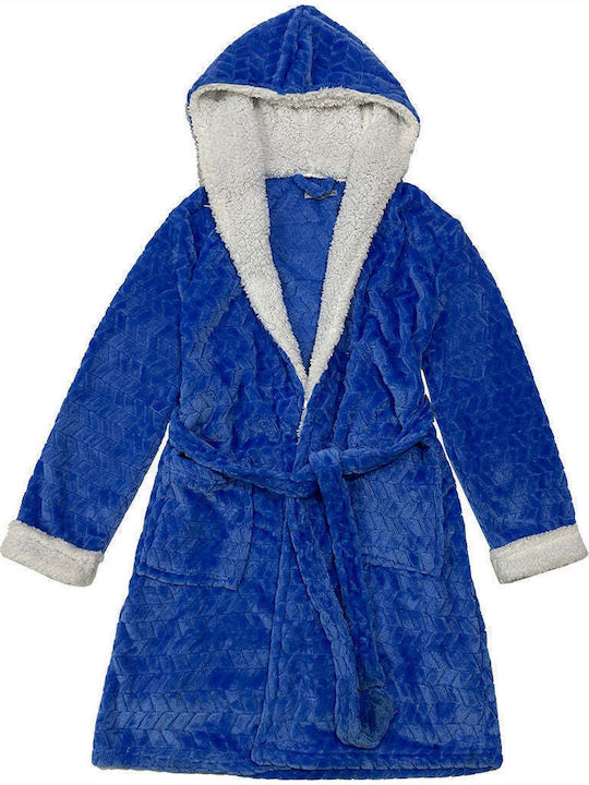 Ustyle Pentru Femei Halat Blue