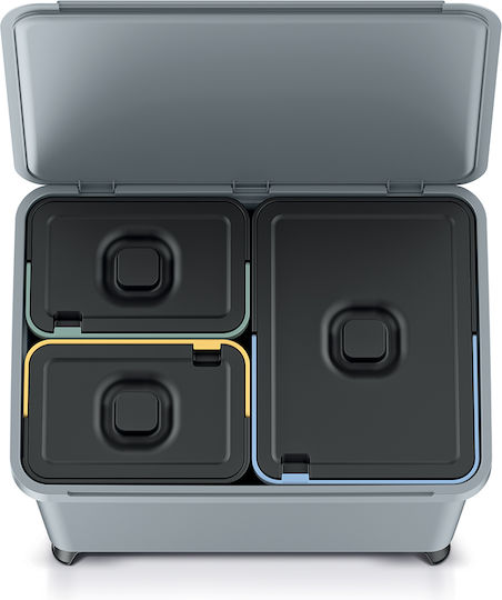 Prosperplast Systema Кошче Рециклиране Plastic Gray за шкаф 10лт 1бр
