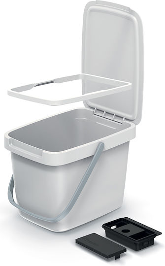 Prosperplast Кошче Systema Q Collect за Шкаф Пластмасово Жълто 20л