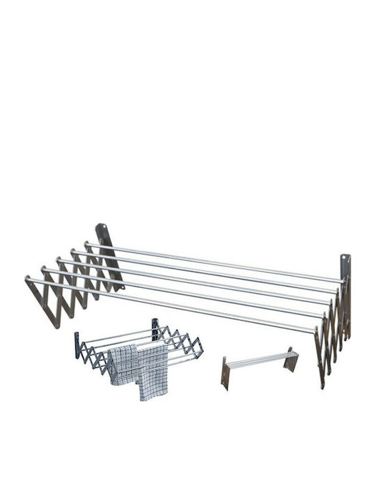 Factory Aluminum Folding Wall Mounted Balcony Railings with Hanging Length 3m