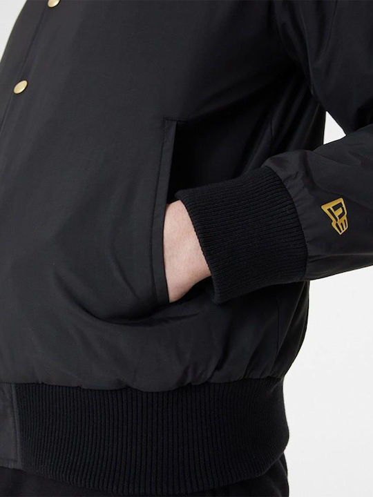 Nba Winter Jacke Bomber Black