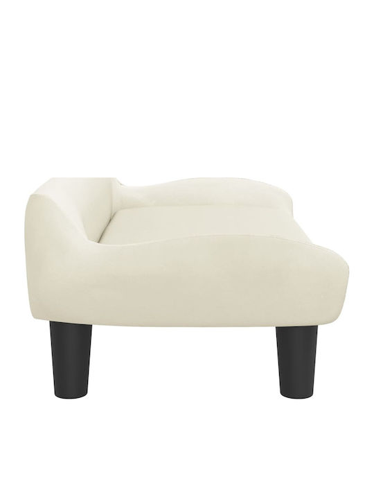 vidaXL Sofa Hundebett Beige 70x40cm.