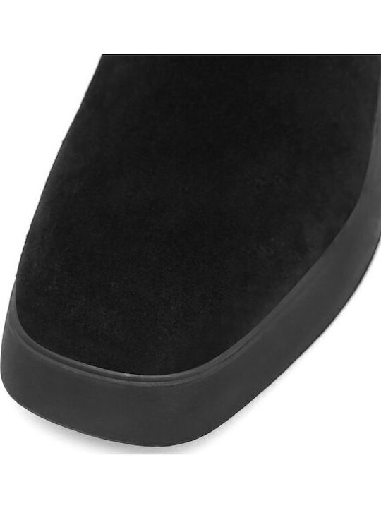 Damen Chelsea Stiefeletten Schwarz