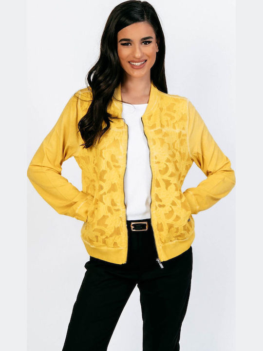 Women's Cardigan Yellow