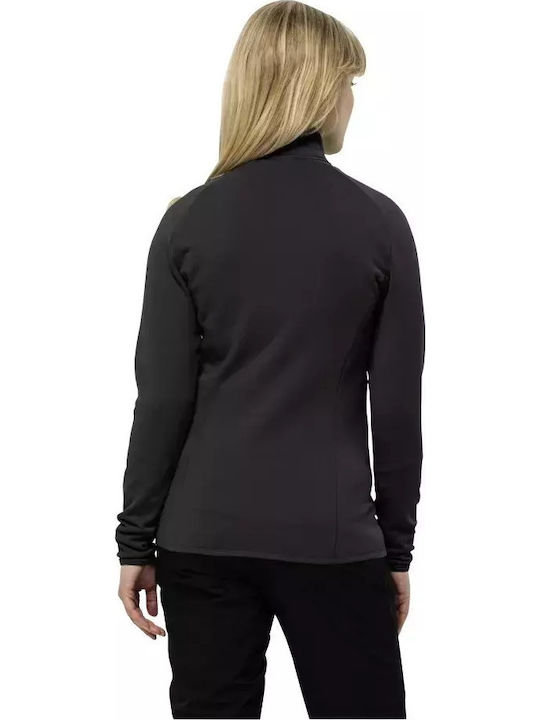 Jack Wolfskin Women's Cardigan Black