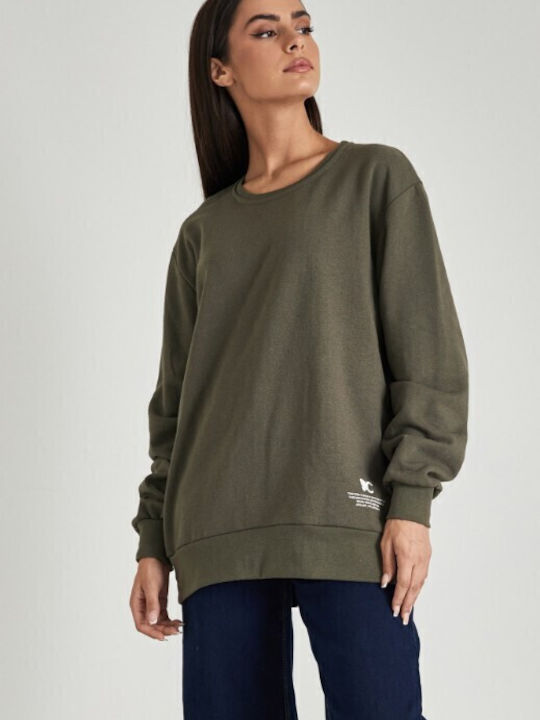 Women's Blouse Long Sleeve Khaki