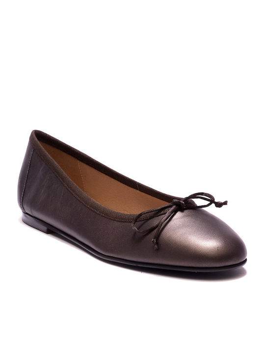 Perlamoda Ballerinas Brown