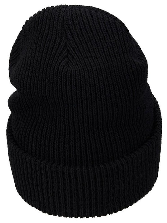 Peak Futura Beanie Unisex Beanie Knitted in Black color