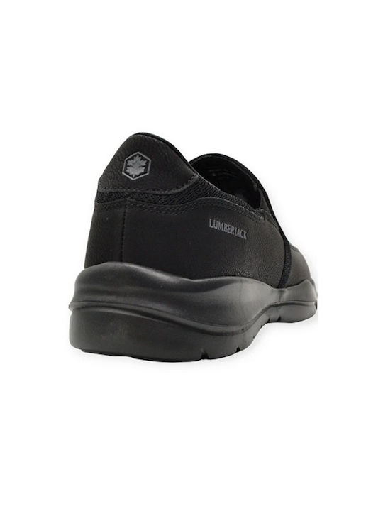 Agatha Γυναικεία Slip-On Μαύρα