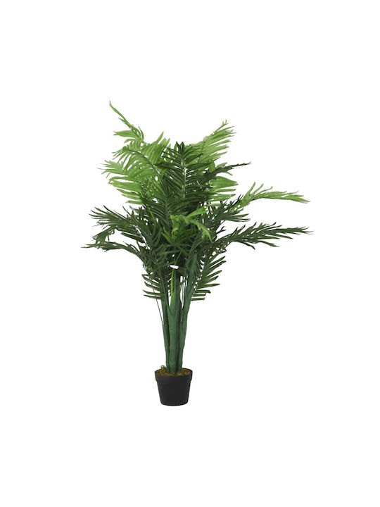 vidaXL Plantă Artificială în Ghiveci Palmier Green 80cm 1buc