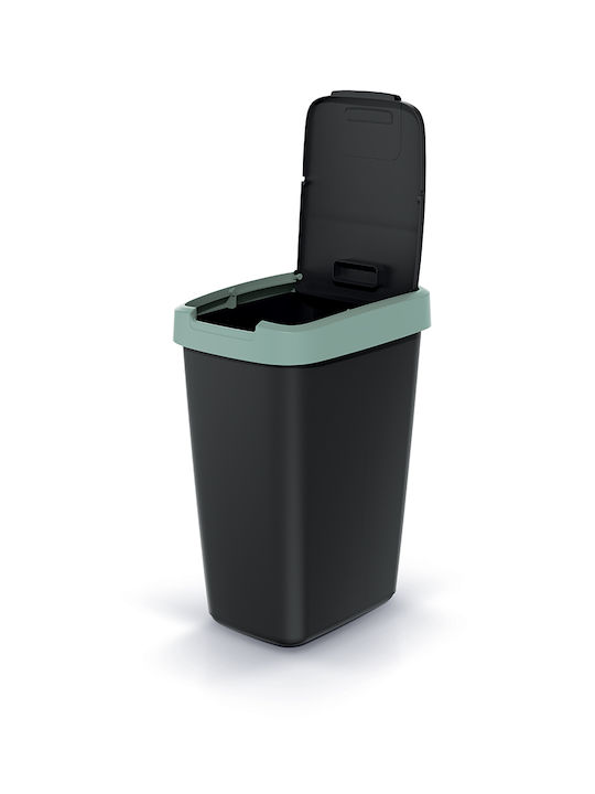 Prosperplast Πλαστικό Καλάθι Αχρήστων 12lt Γαλάζιο 19.5x37x26cm