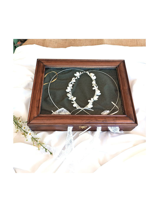 Korres Craft Wooden Picture Frame with Brown Frame