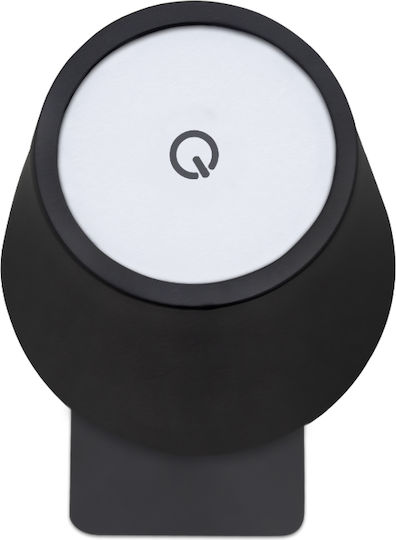 Megapap Melvin Metall Tischlampe LED mit Schwarz Schirm und Basis
