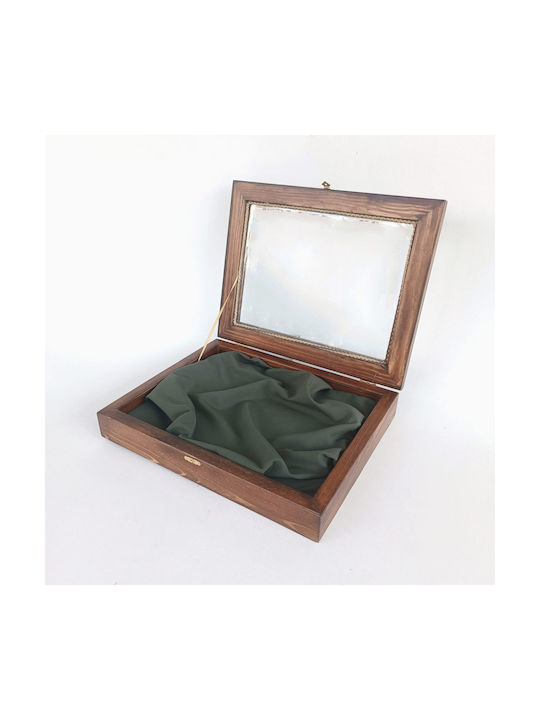 Korres Craft Wooden Picture Frame with Brown Frame