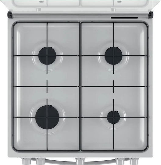 Indesit Gasherd 71Es B60cm. White