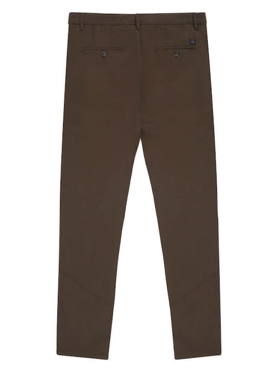 Prince Oliver Herrenhose Chino Oil Green