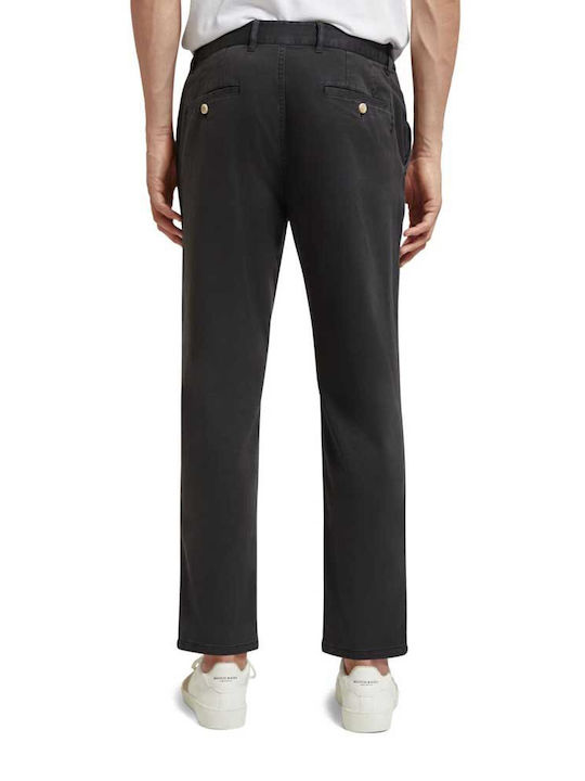The Drift Men's Chino Trousers Elastic Regular Fit Grey