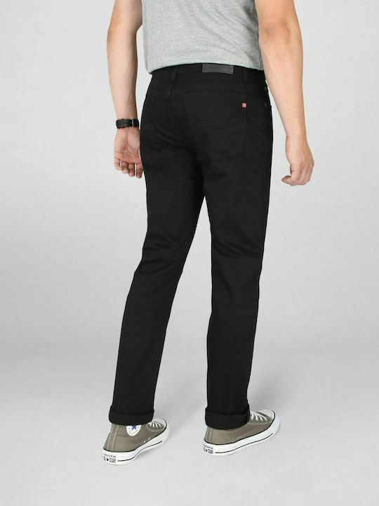 Volcano Men's Trousers in Regular Fit Black