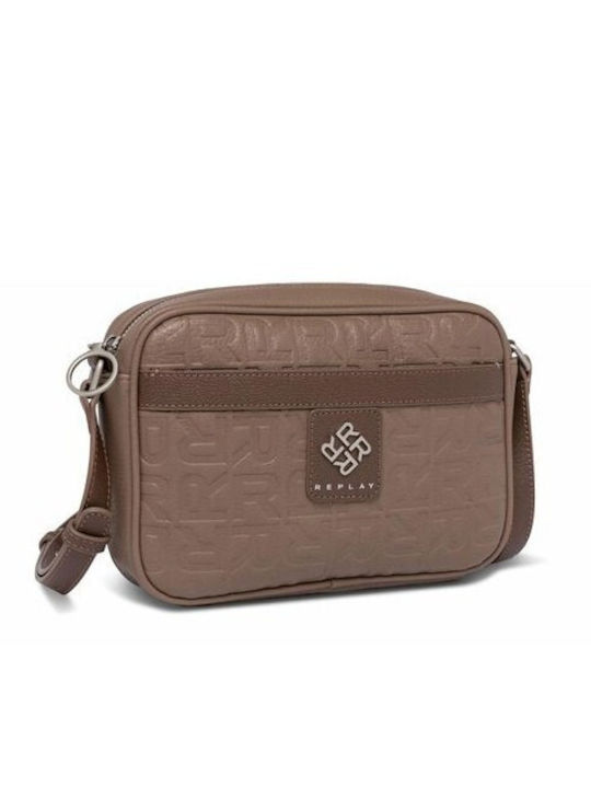 Replay Damen Tasche Crossbody Braun