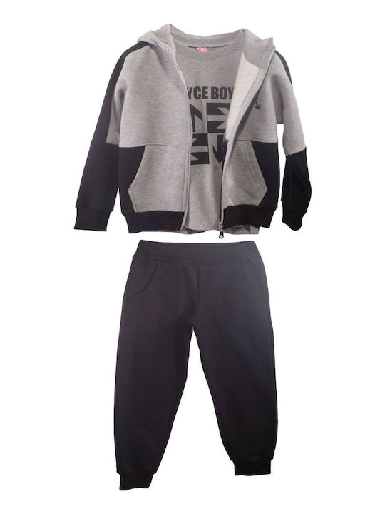 Joyce Kids Set with Pants Winter 3pcs gri