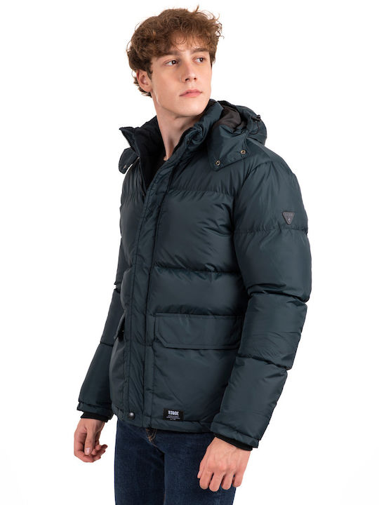 Winter Jacket Puffer Dark Green