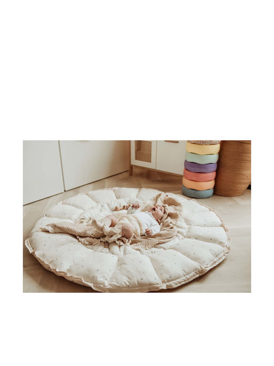 Play&go Saltea de Joacă pentru Copii din Țesătură Bej 130x130cm 1buc