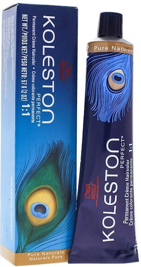 Wella Koleston Perfect Pure Naturals Vopsea De Păr 4/ Castaniu Pur 60ml