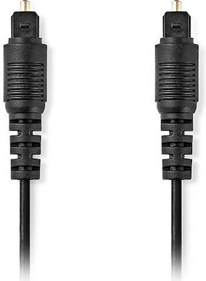 Nedis Optical Audio Cable TOS male - TOS male Μαύρο 3m (CAGL25000BK30)