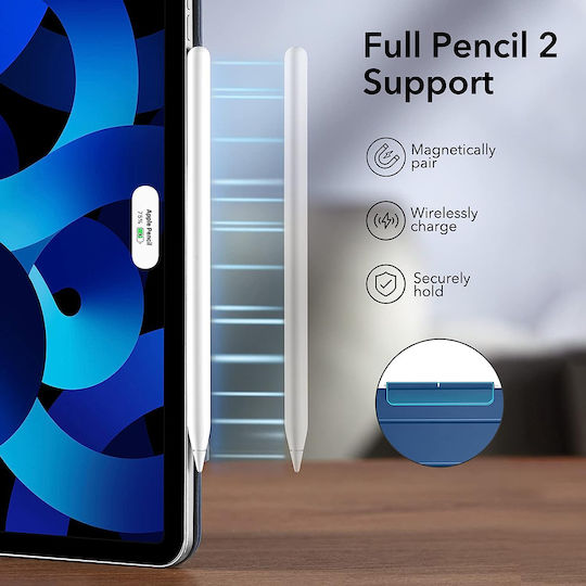 ESR Rebound Flip Cover Silicone Navy Blue (iPad Air 2020/2022)