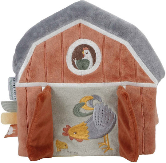 Little Dutch Activity Book Little Farm made of Fabric with Sounds for 0++ Months