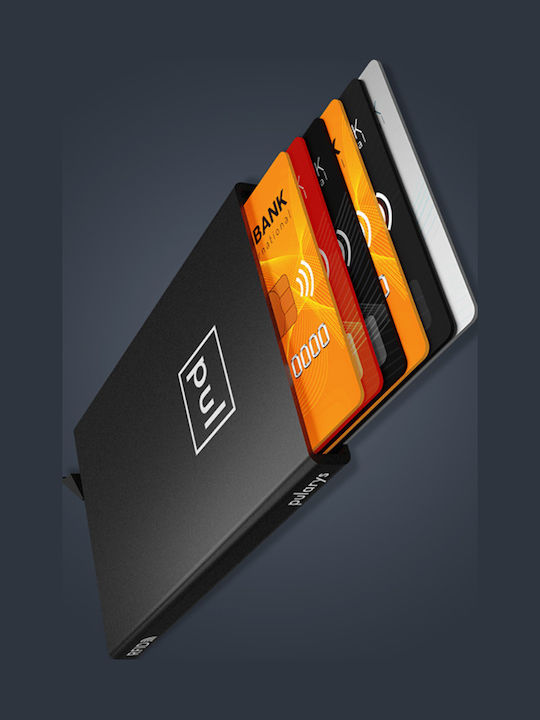 Men's Wallet Cards with RFID Black