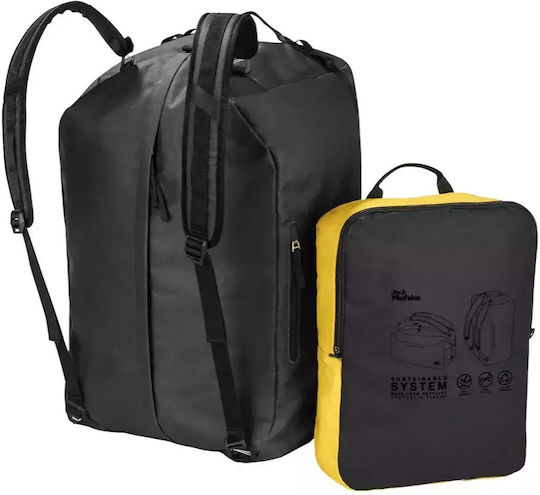 Jack Wolfskin Duffle Sack Voyage Back 65lt Gray Fabric