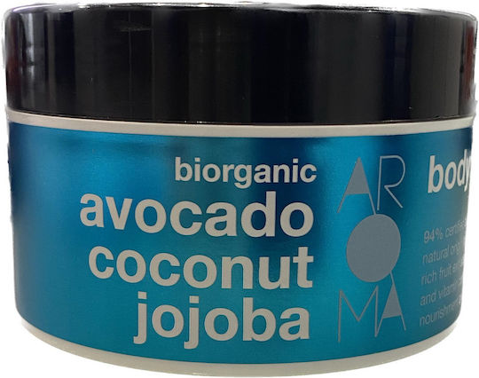 Aroma BIO AVOCADO Moisturizing Body Butter with Scent Coconut 200ml