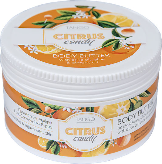 Tango Orange Blossoms Moisturizing Body Butter with Shea Butter and Caramel Perfume 250ml
