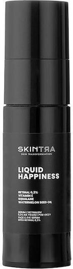 Skintra Liquid Happiness Anti-aging Serum Face with Retinal & Vitamin E for Radiance & Firming 30ml