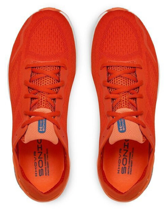 Ua Hovr Sonic 6 Sport Shoes Running Red