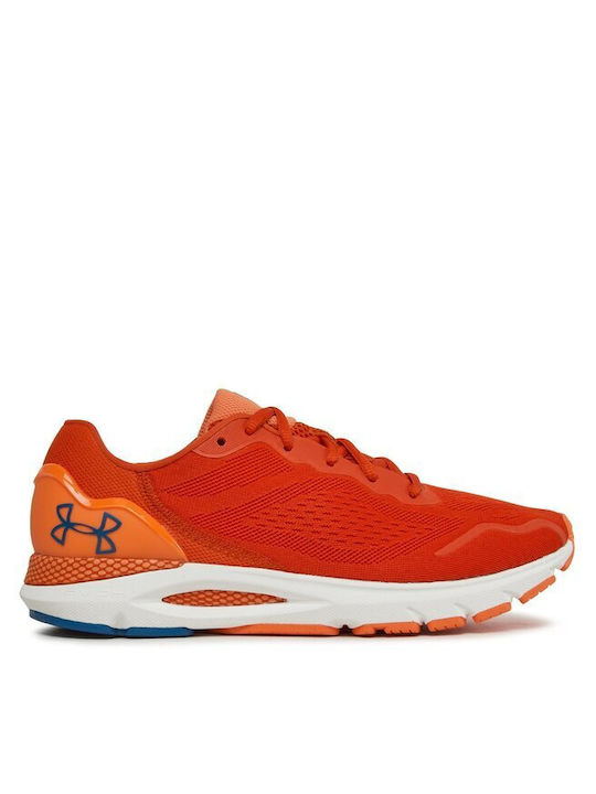 Ua Hovr Sonic 6 Sport Shoes Running Red