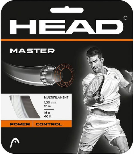 Head Tennis-Saiten Weiß 12m, Ø1.28mm