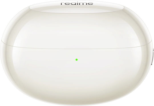 Realme Buds Air 5 Pro Bluetooth-Freisprecheinrichtung Kopfhörer mit Schweißresistenz und Ladeetui Sunrise Beige