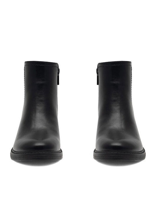 Damen Chelsea Stiefeletten Schwarz