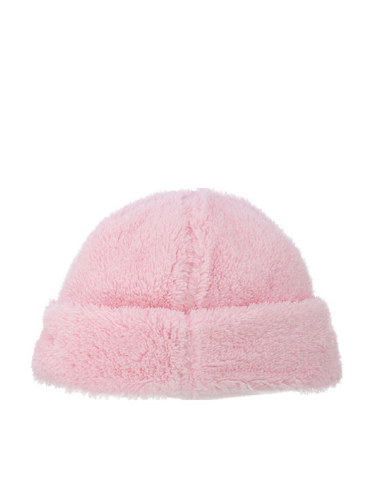 Kinder Mütze Set Fleece Rosa